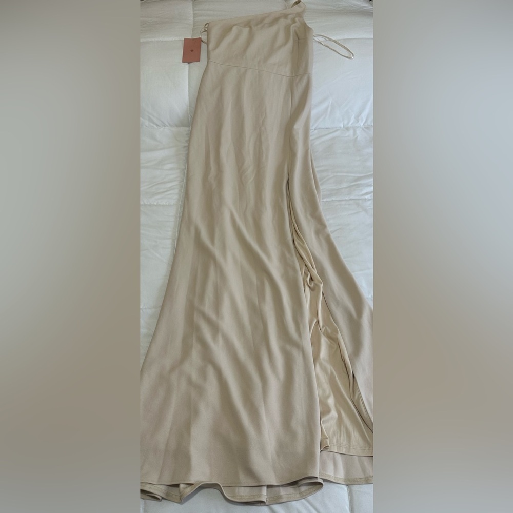 NEW BHLDN One Shoulder Maxi Dress Sz Medium